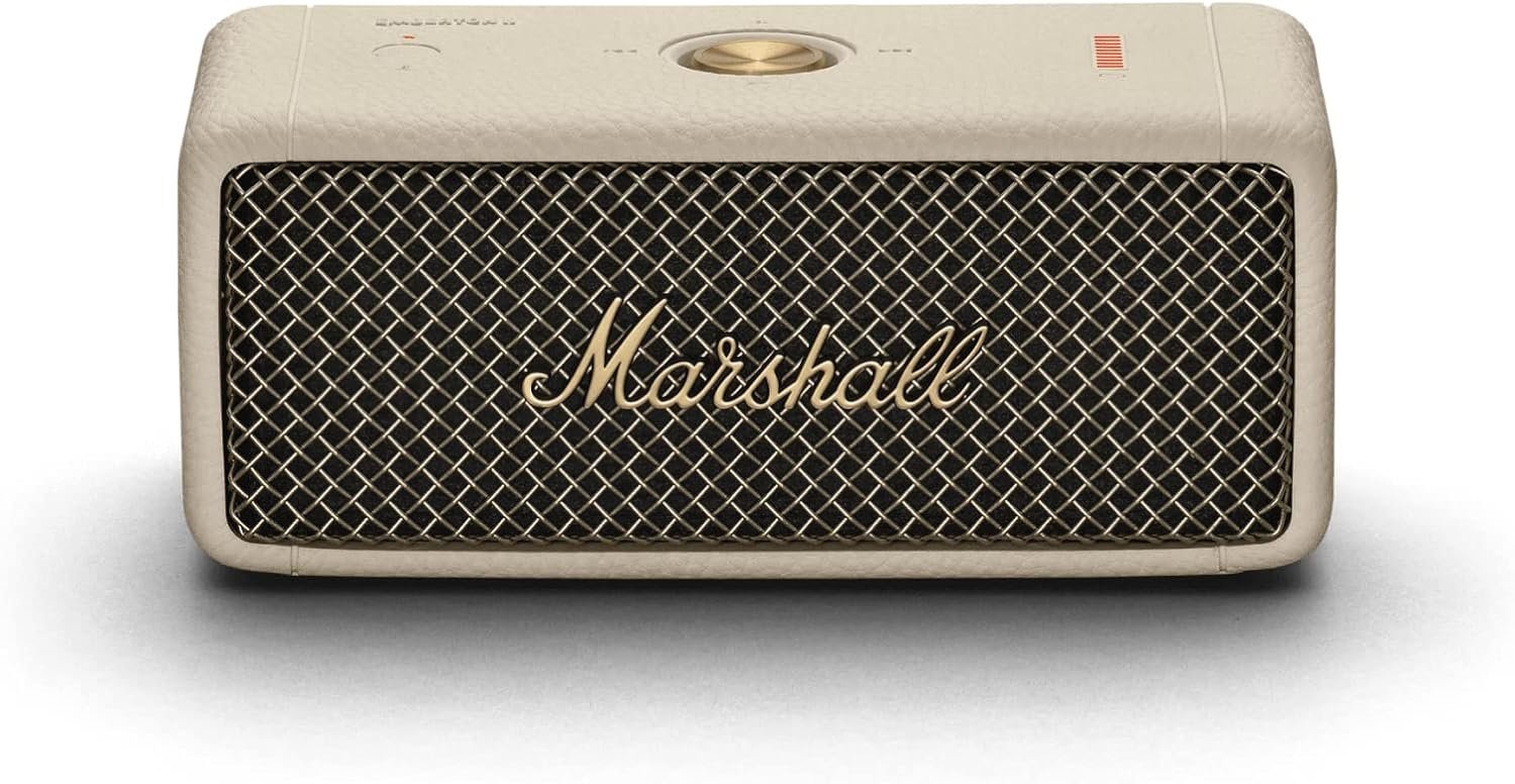 Marshall Emberton II Portable Bluetooth Speaker, Cream